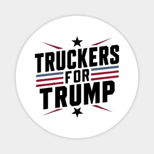 Truckers For Trump Magnet